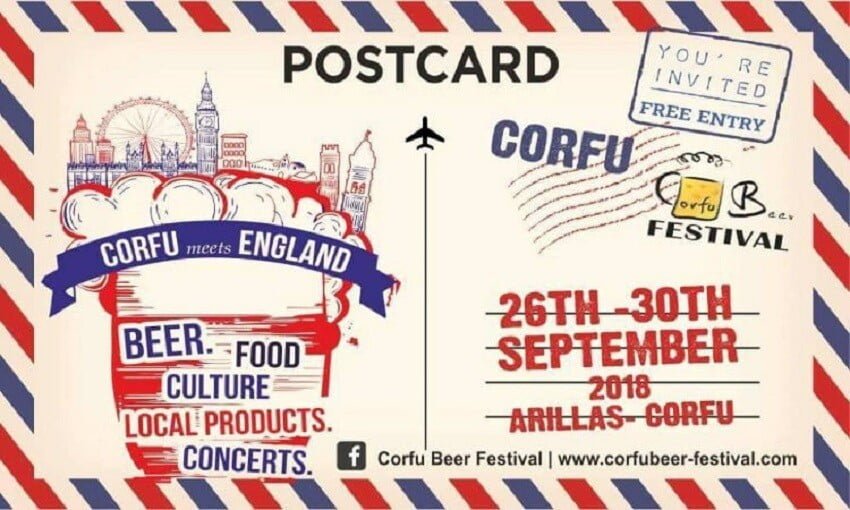 poster that says 'Corfu Beer Festival'