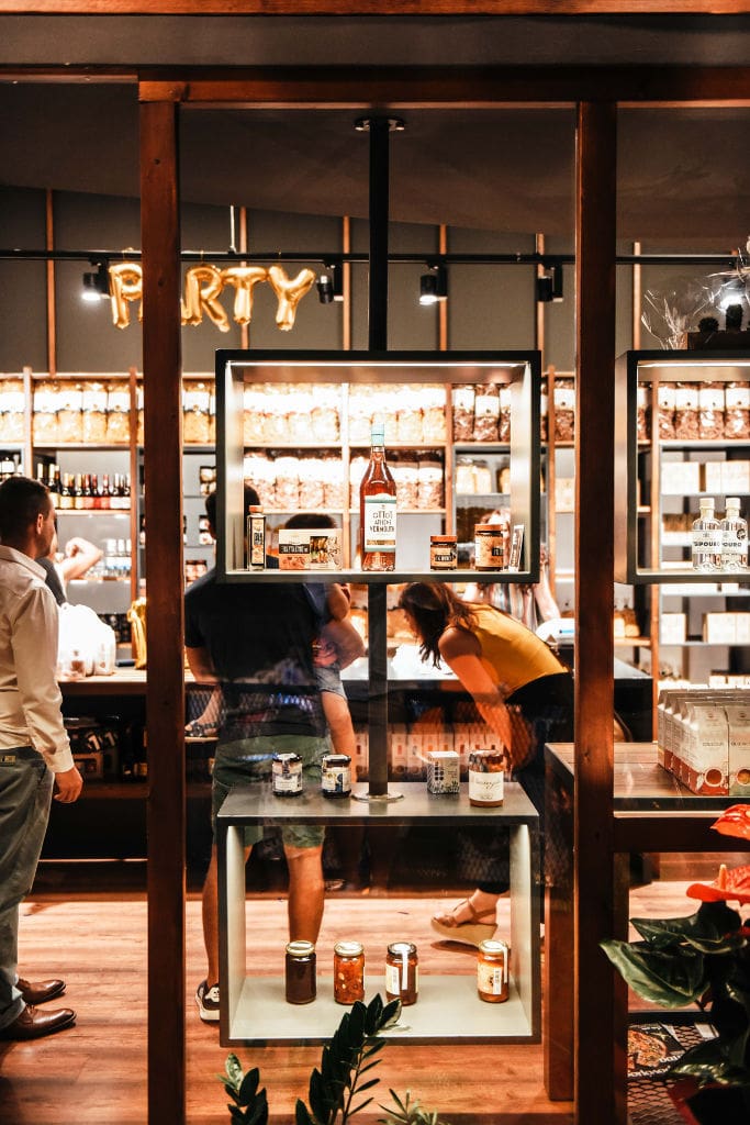 tourists in the 'Dardouma Family' store