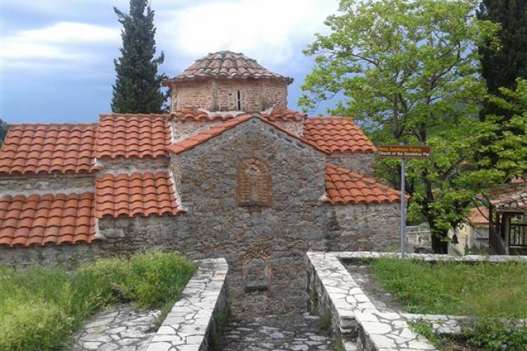 Zoodohos pigi church in stemnitsa Arcadia pe;oponennese