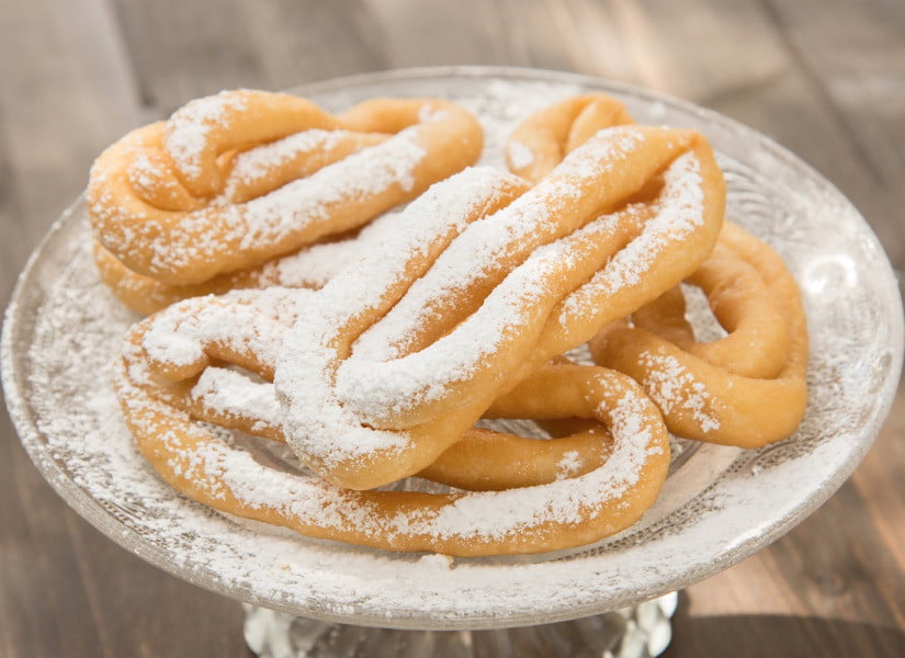 Greek ‘Lalangia’ means dough made into thick macaroni