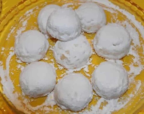 plate with pastitseto a sweet from Kythira