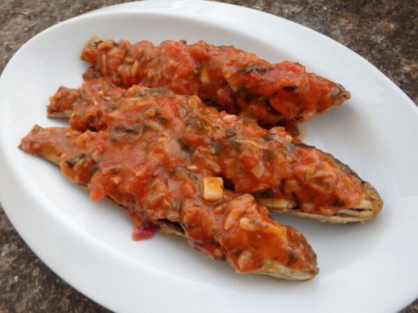 Fish with Savore or savoro is a sauce made with olive oil