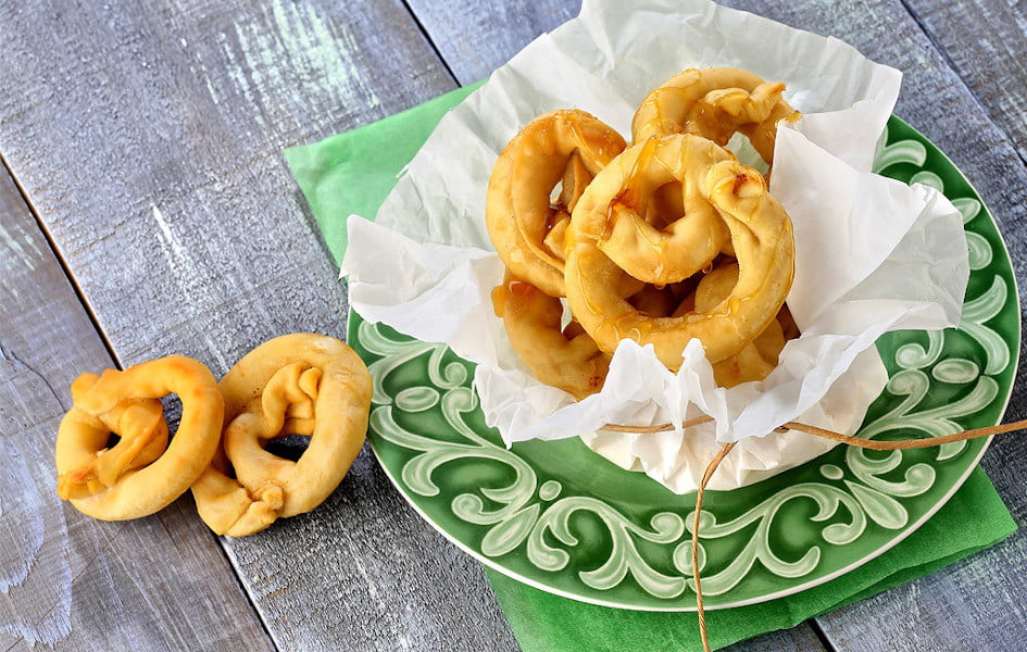 Greek ‘sarikopita’ means fried sheets of pastry stuffed with cheese