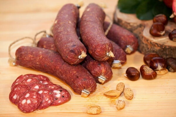 Greek ‘salado’ means smoked salami made with pork and beef