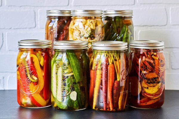 Jars with Greek ‘tursi’ are pickles