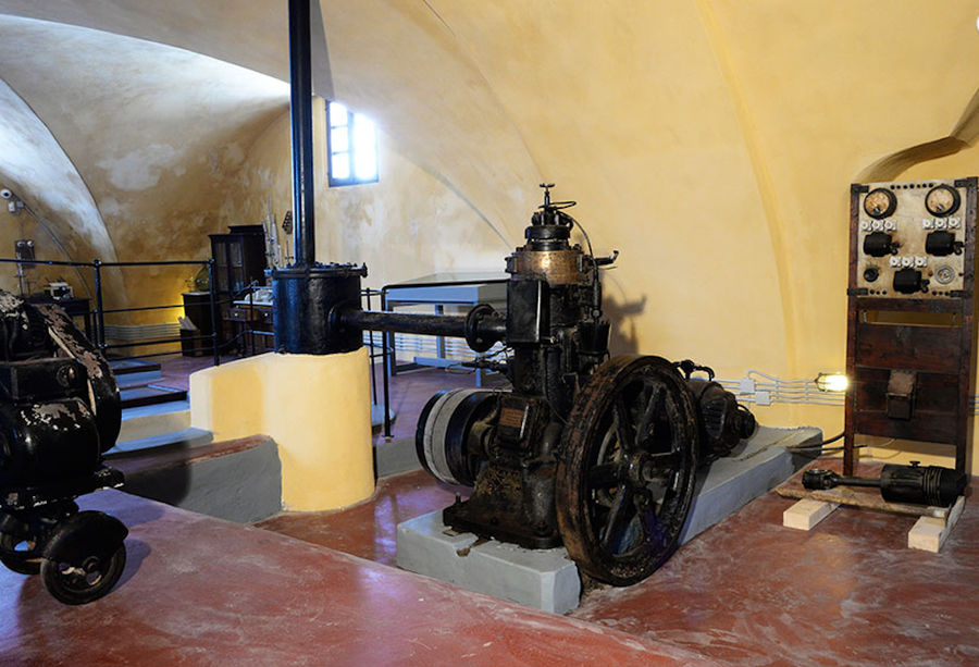 old press grapes machines at 'Venetsanos Wine Museum'