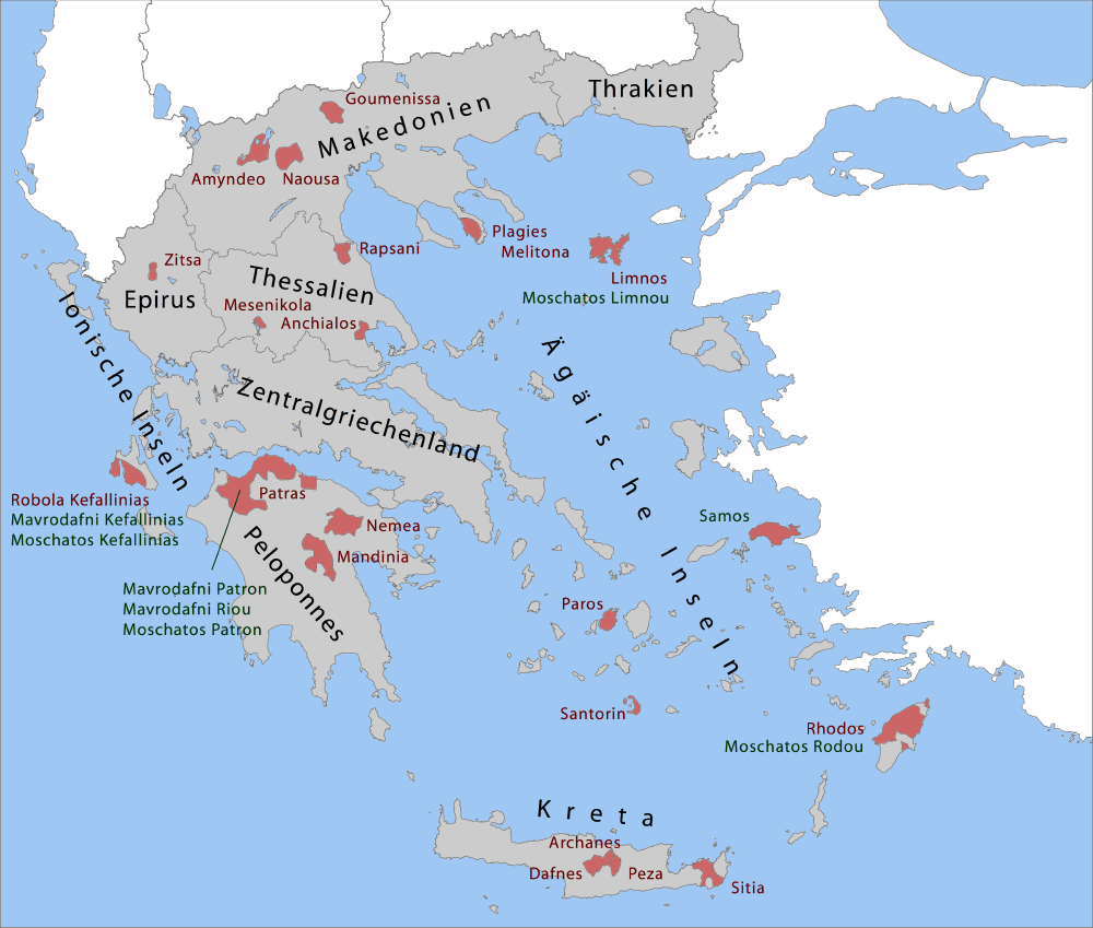 Best Greek wine regions