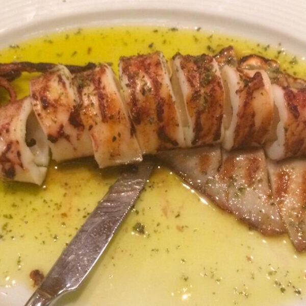 Grilled calamari 1 1 - Gastronomy Tours