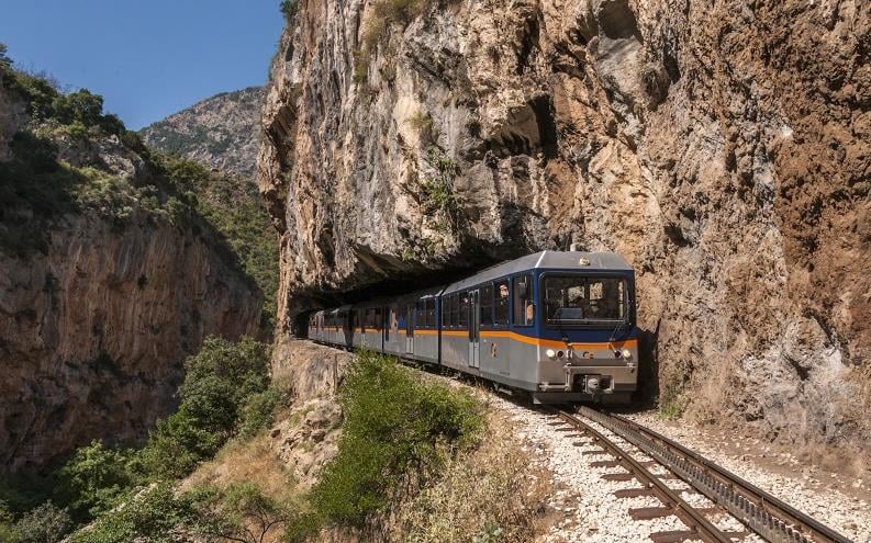 Odontotos going through a tunnel