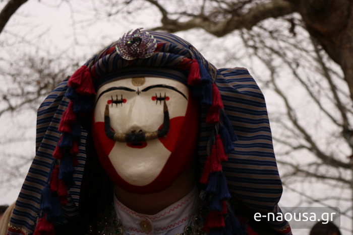 a person wearing a mask