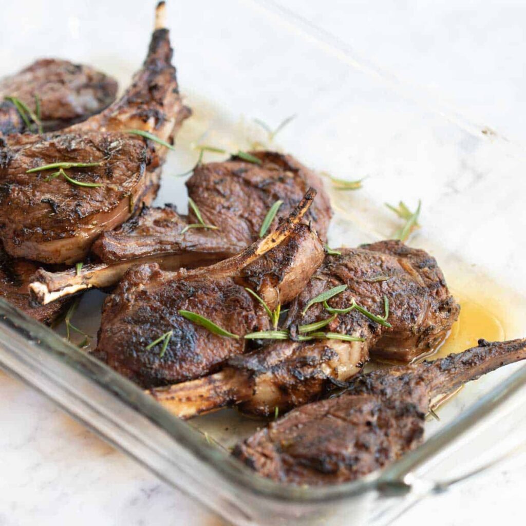 grilled lamb chops ingredients - Gastronomy Tours