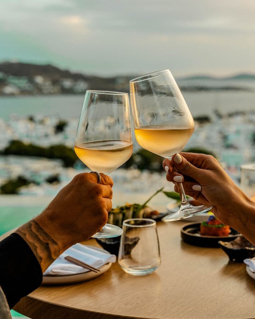 Mykonos wine tasting