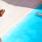 a boat on a beach